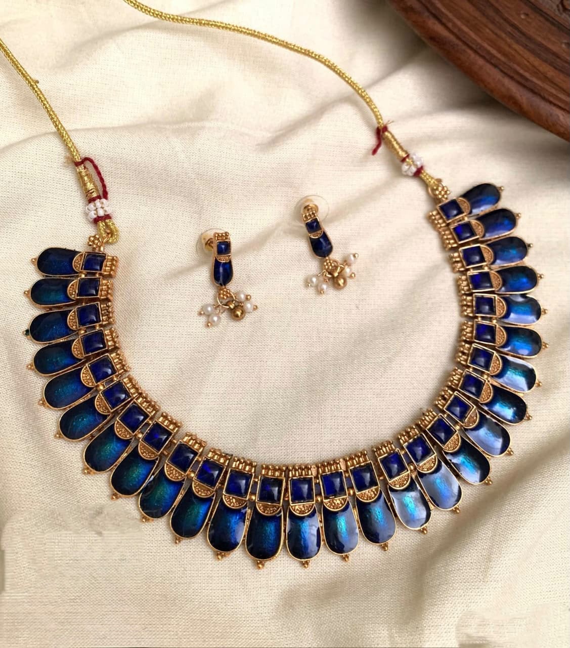 Blue  Palakka Set